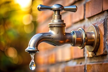 Leaking Faucet Wasting Water