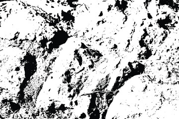 Vector overlay texture of stones and rocks. Grunge texture of different boulders. Cracked and damaged stones rubble. © ﻿ MotionPixxleStudio