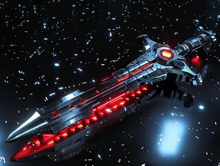 Star wars swords. Introducing a set of laser sabers, futuristic weapons that shine with intensity, ready for battle. This collection of sleek