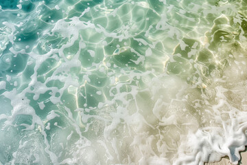 Obraz premium Abstract background of clear water in the pool