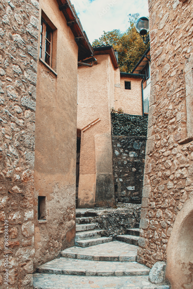 Wall mural cascia, italy