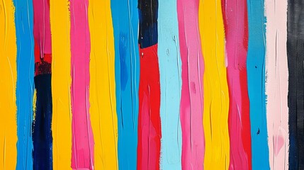 Vibrant streaks of color merge in abstract harmony - obrazy, fototapety, plakaty