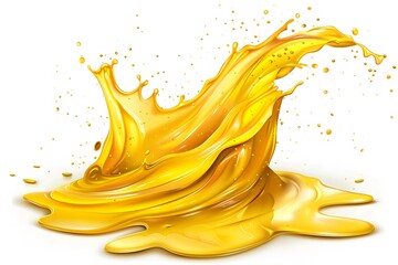 Yellow Splash Oil 