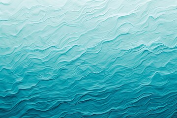Turquoise Blue Textured Gradient: Pale to Deep Teal Wave