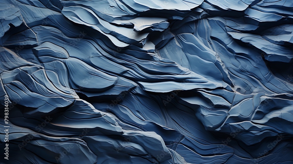 Poster mesmerizing shades: captivating blue textured backdrop adds depth and style to any project