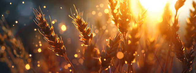 Nature's Bounty: Organic corn ears bloom in sunlit animation.