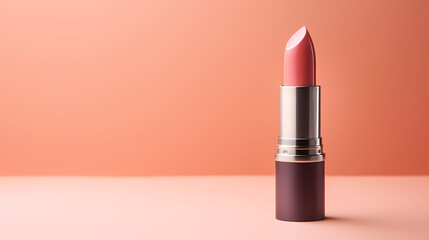 Obraz premium beautiful pink lipstick
