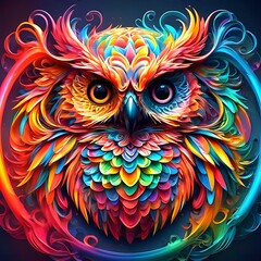 Obraz premium background with a bird