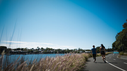 The Bay Run Sydney: Beautiful scenery along the route.