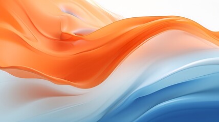 Vibrant Orange and Blue Layered Background: A Stunning Visual Feast for Graphic Design and Creative Projects