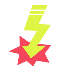 lightning bolt icon