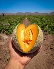 MELÓN EN LA MANO