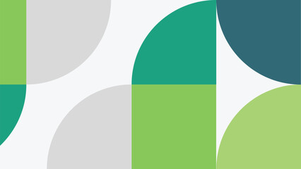 Obraz premium green background with shapes pattern. Creative Abstract Seamless Background. A Vibrant and Dynamic Background Design