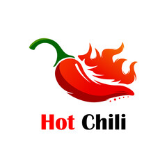 hot chili logo vector template illustration design