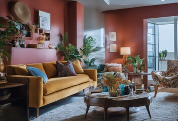 Room Created tools using Eclectic Living Vibrant