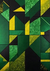 green yellow black abstract background	