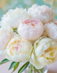 Bouquet of peonies