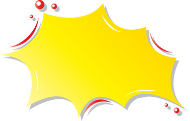 star Bubble Speech border frame Gradiant design for decoration or hightlight text word sale price