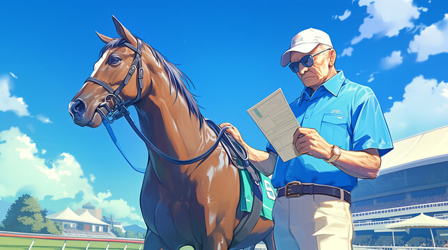 競走馬と調教師