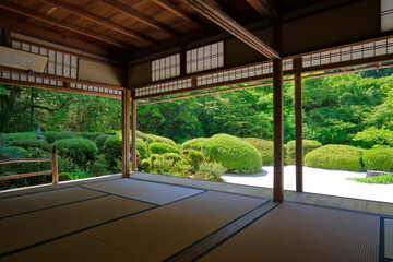 Shisendo Temple (詩仙堂) in Kyoto, Japan