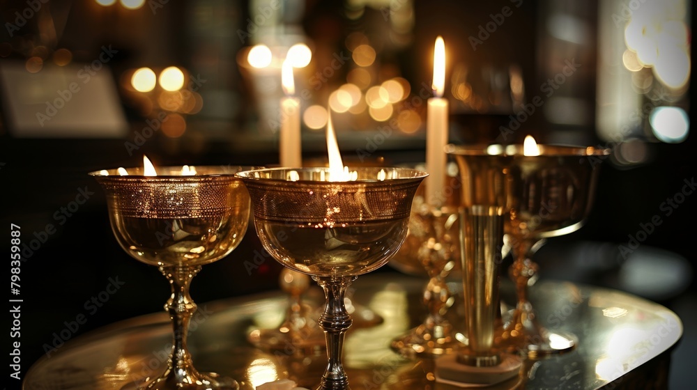 Aufkleber the flickering candles on each table are reflected in the polished brass barware adding a touch of g