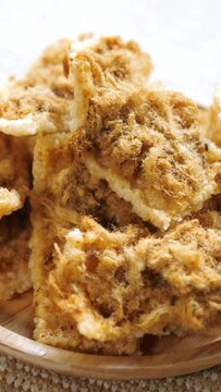 Pork Floss Crackers