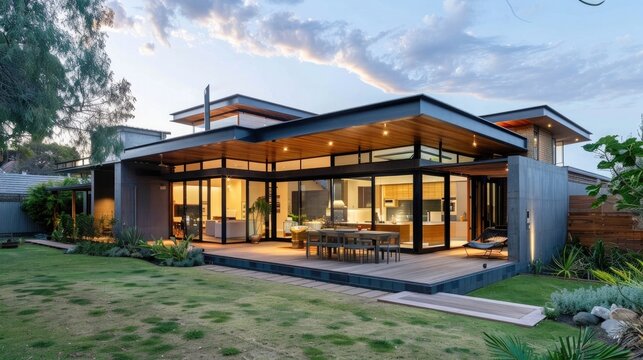 Envision A Home Design Situated In The Bayside Of Melbourne, Australia, Capturing The Essence Of Coastal Living