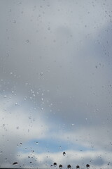 rain drops on window