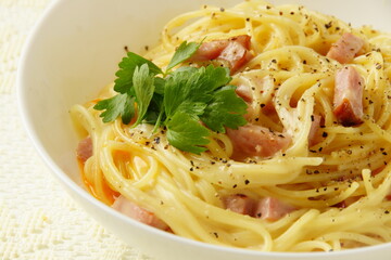 カルボナーラ　イタリア料理