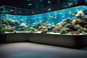 aquarium world acrylic s largest tank large shark whale water big fish japan japanese okinawa resin...