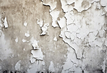 Allegory white concept sunlight house obsolete decay old concrete paint Cracks wall fragment residential pattern A Wallpaper destruction dots shabby Abstract Background Texture D