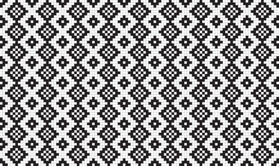 Vector cross stitch ornament pattern background