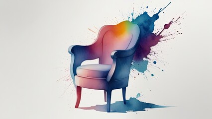 illustration of chair
