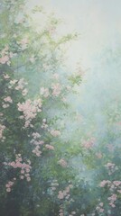 Obraz na płótnie Canvas Rose bushes backgrounds outdoors painting.