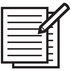 공지사항 메모 작성 일러스트
Notice memo writing illustration