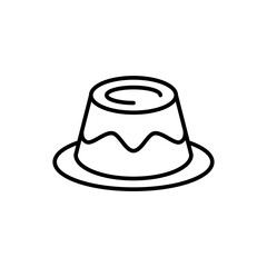 Jelly outline icons, minimalist vector illustration ,simple transparent graphic element .Isolated on white background