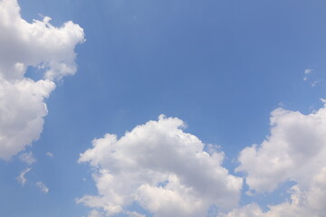 blue sky with clouds
