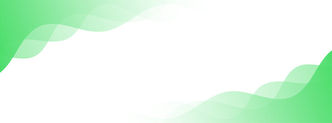 banner background,white, green transparent, color, wavy effect style, abstract background. Vector ep 10