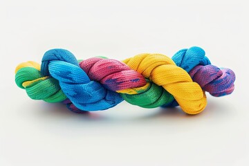 Braided Bonds: Fostering Team Support Through Colorful Rope Integration