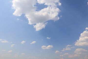 blue sky with clouds