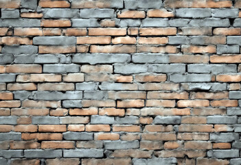 Fototapeta premium concrete old wall brick Background Pattern Abstract Texture Design Vintage Construction White Retro Black Grunge Architecture Stone Cement Material Weathered Surface Aged Dirty Gray