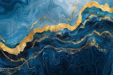 Luxury Gold to Blue Gradient - Opulent Water Elegance.NumericUpDown_NumberOf_Azure Depth, Velvet Noise Overlay