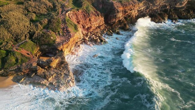 The waves of nazare