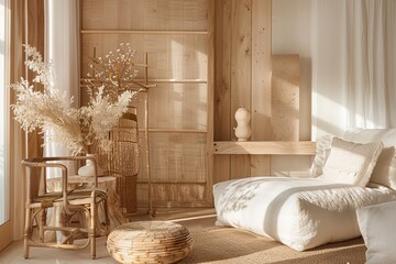 Sustainable Serenity: Tranquil Room Design with Eco-Friendly Botanical Accents