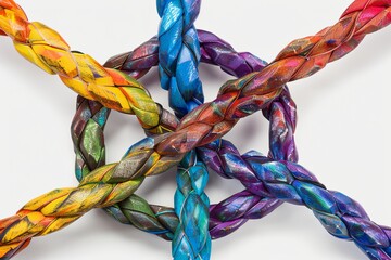A Spectrum of Support: Teamwork Through a Braided Rope
