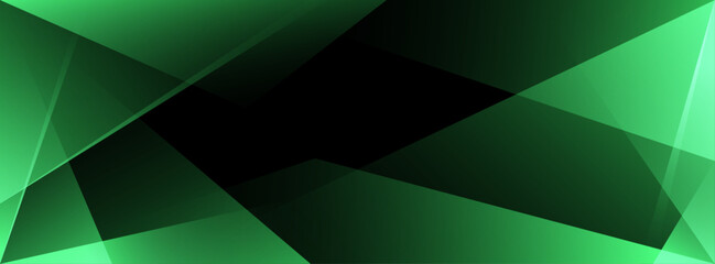 Dark green gradations, banner background, colorful, shape , abstract background. Vector