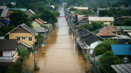 Riverine flooding 