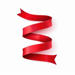 Ribbon banner shape dynamite weaponry spiral.