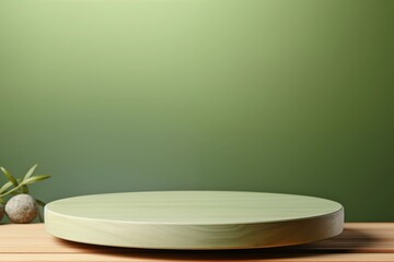 Podium for product presentation 