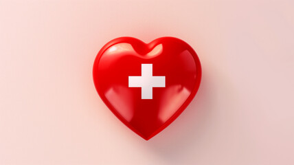 Red Cross Day concept 
